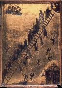 unknow artist The Spiritual Ladder of Saint John Climacus oil painting on canvas